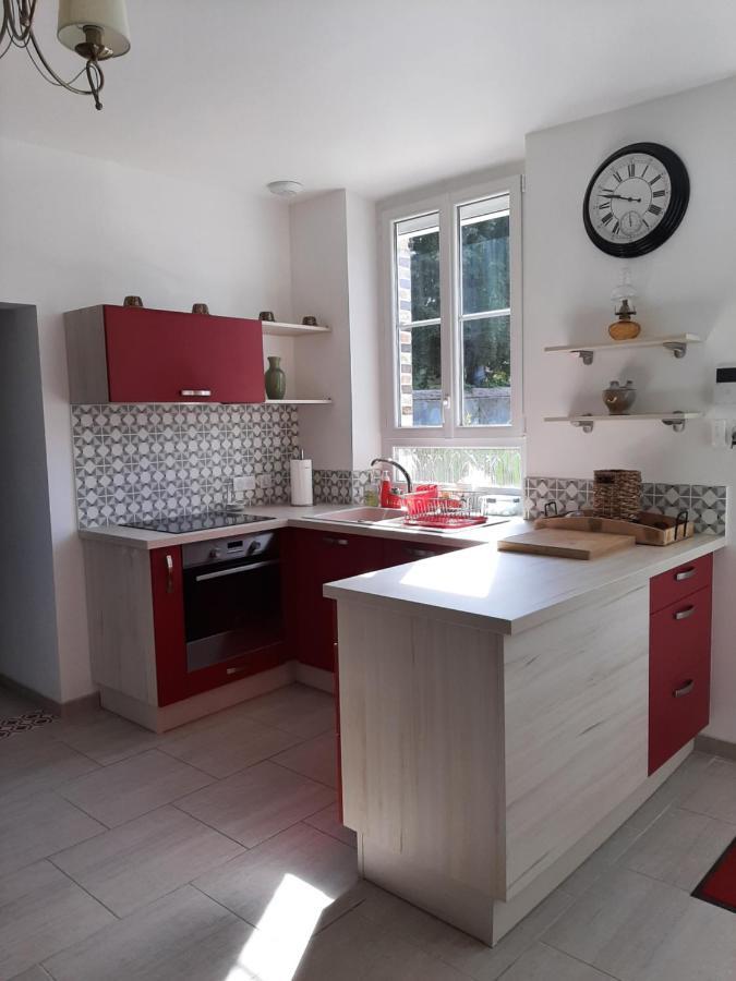 Maison Longere Les Camelias Vinneuf Eksteriør billede